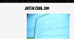 Desktop Screenshot of justin-cook.com